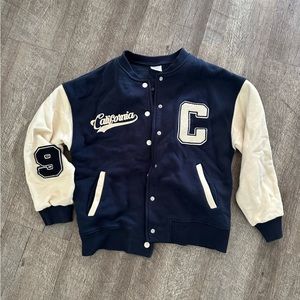 Zara California Kids Varsity Jacket size 10